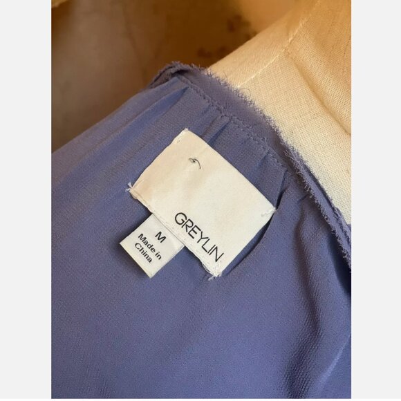 Greylin Lavender Chennei Tiered Top - Picture 2 of 14